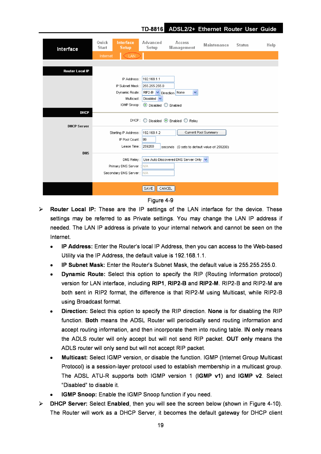 TP-Link TD-8816 manual ADSL2/2+ Ethernet Router User Guide 