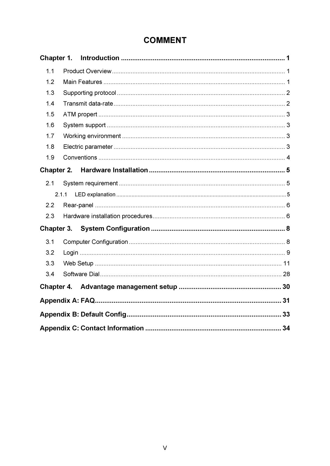 TP-Link TD-8840 manual Comment 