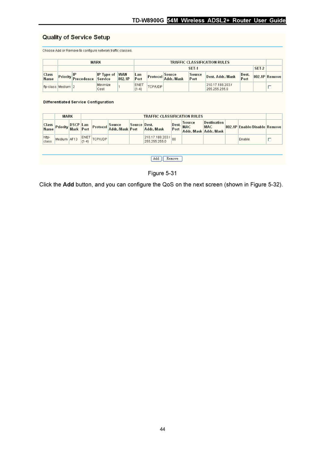 TP-Link manual TD-W8900G54M Wireless ADSL2+ Router User Guide 