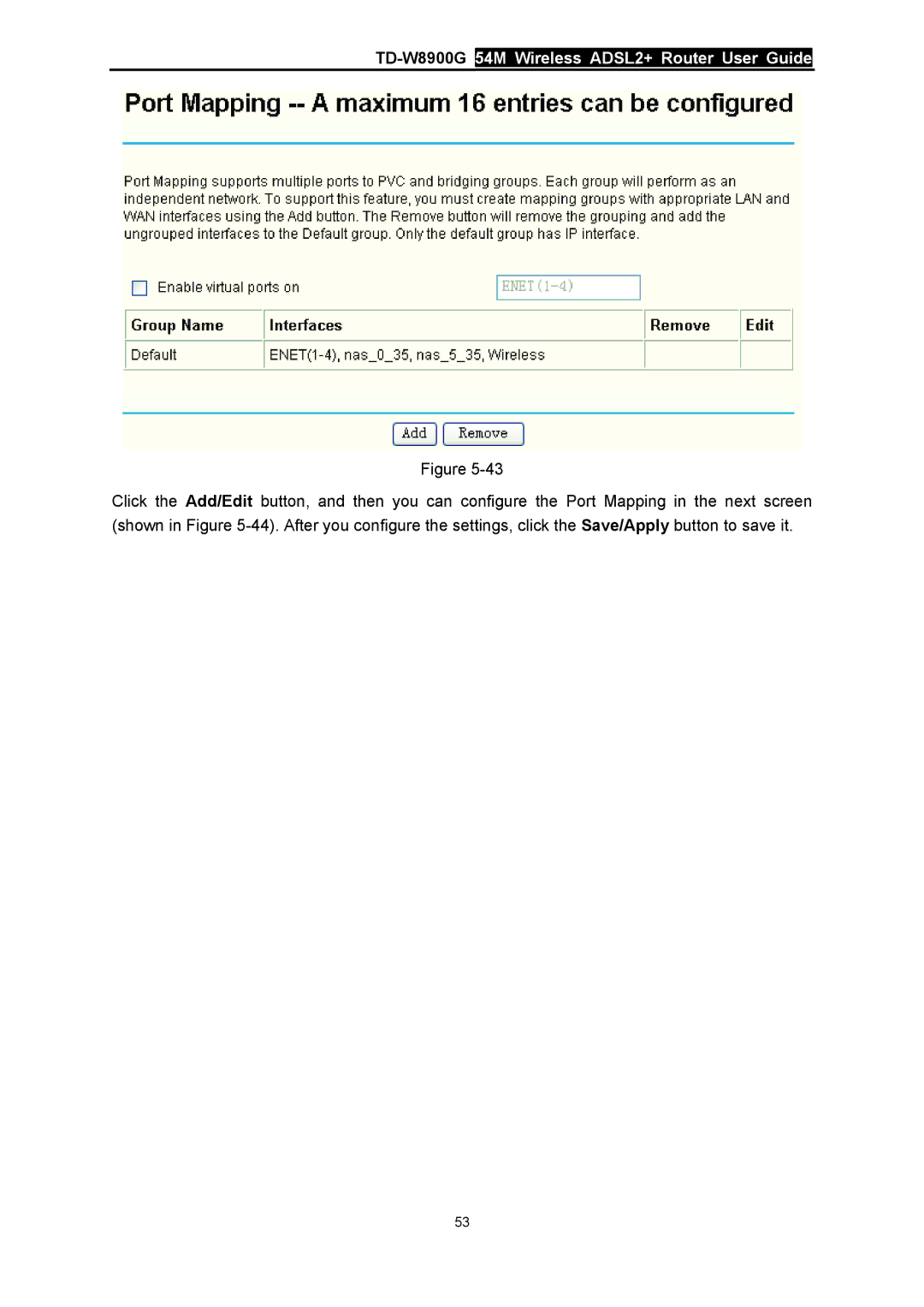 TP-Link manual TD-W8900G54M Wireless ADSL2+ Router User Guide 