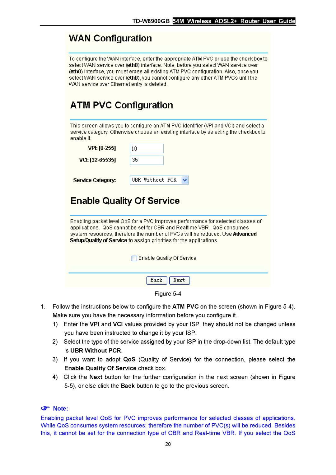 TP-Link manual TD-W8900GB54M Wireless ADSL2+ Router User Guide 