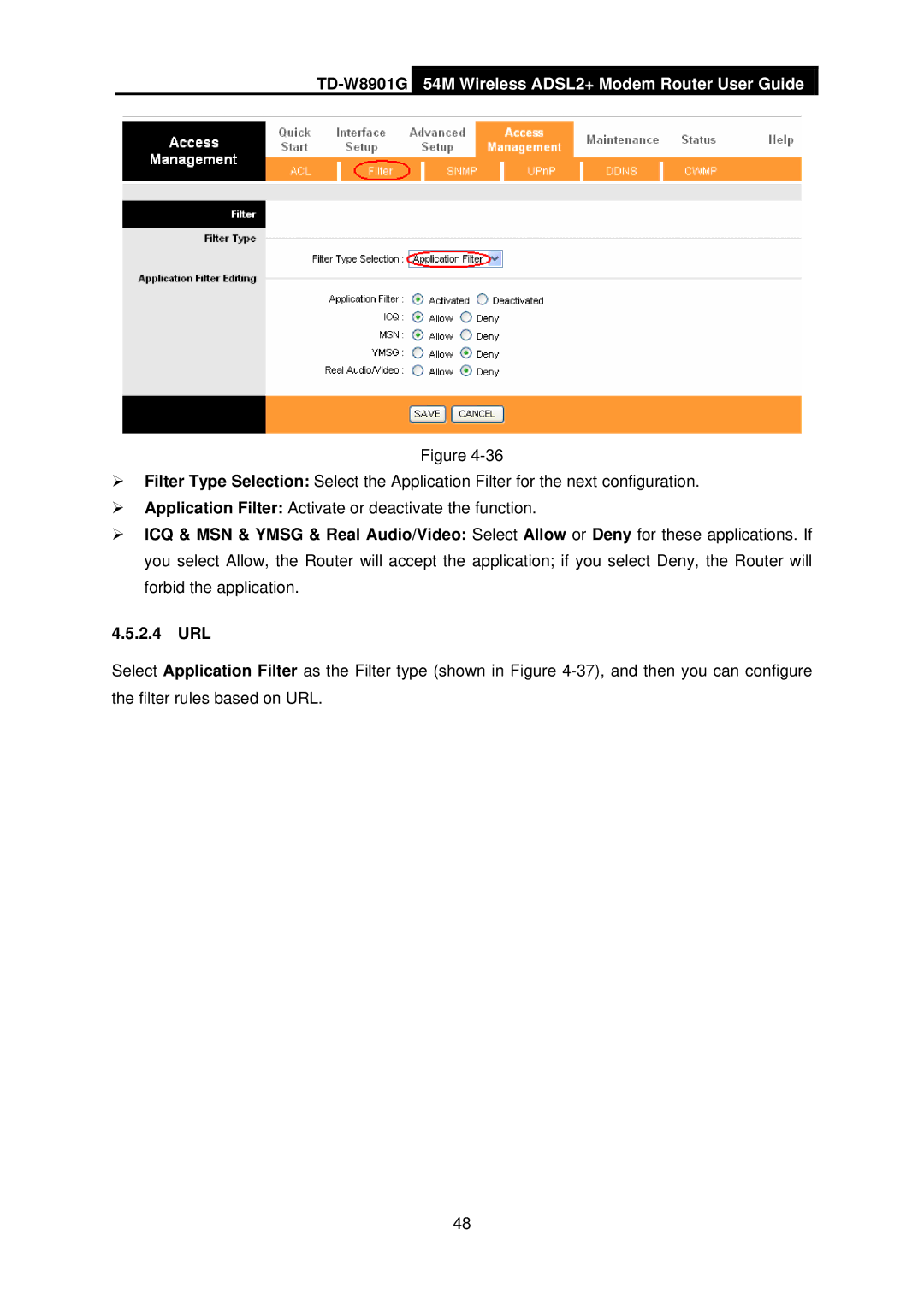 TP-Link TD-W8901G manual 54M Wireless ADSL2+ Modem Router User Guide 