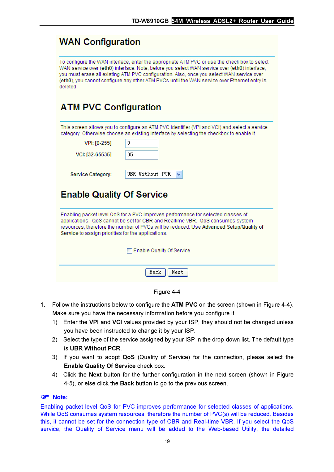 TP-Link manual TD-W8910GB54M Wireless ADSL2+ Router User Guide 