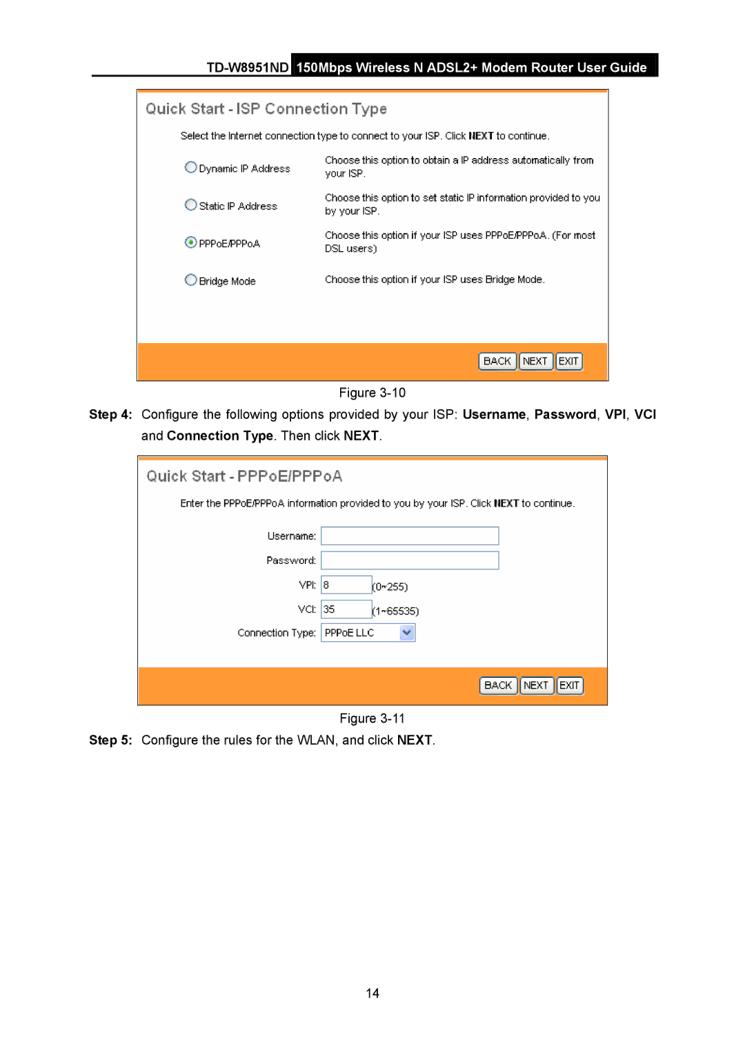 TP-Link td-w8951nd manual TD-W8951ND150Mbps Wireless N ADSL2+ Modem Router User Guide 