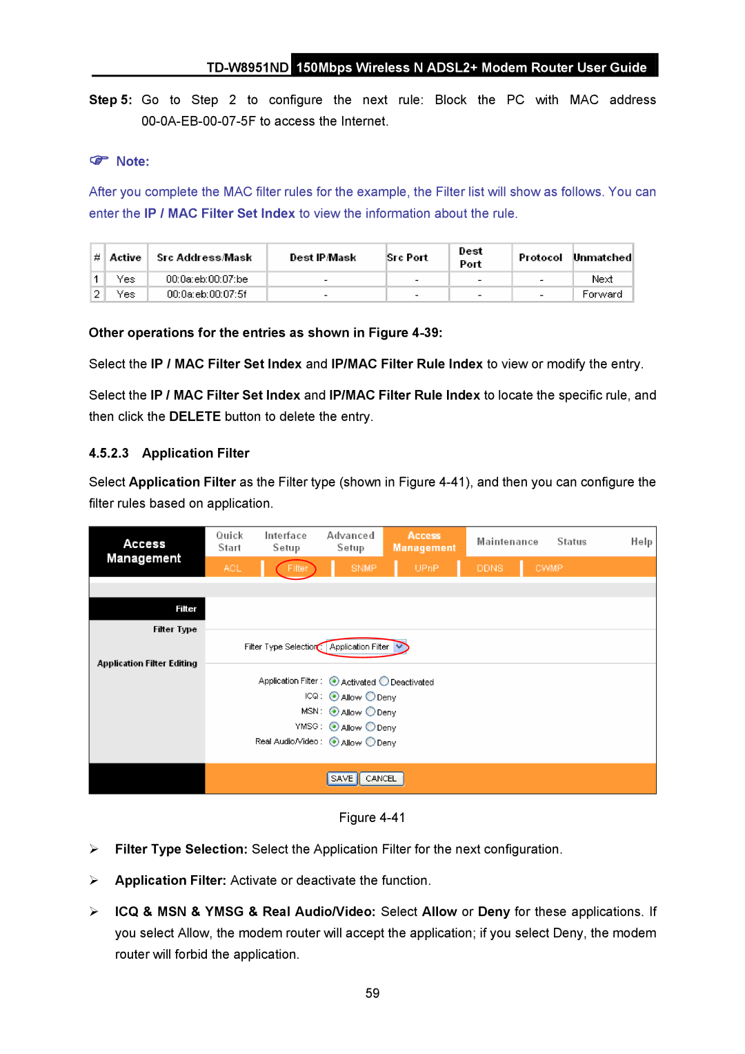 TP-Link td-w8951nd manual TD-W8951ND150Mbps Wireless N ADSL2+ Modem Router User Guide 