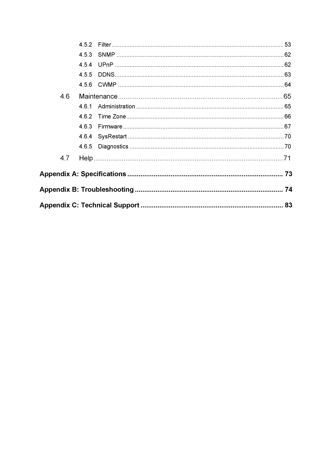 TP-Link td-w8951nd manual Maintenance 