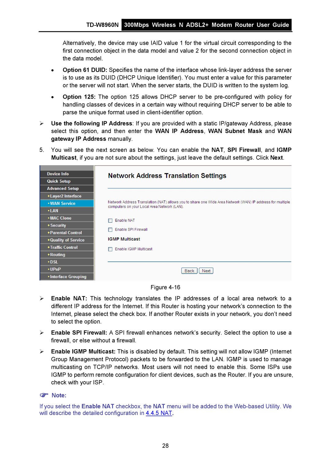 TP-Link manual TD-W8960N 300Mbps Wireless N ADSL2+ Modem Router User Guide 