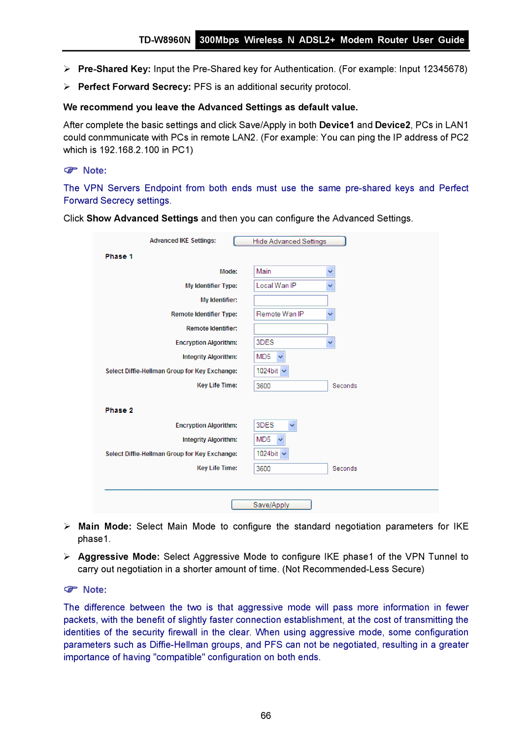 TP-Link manual TD-W8960N 300Mbps Wireless N ADSL2+ Modem Router User Guide 