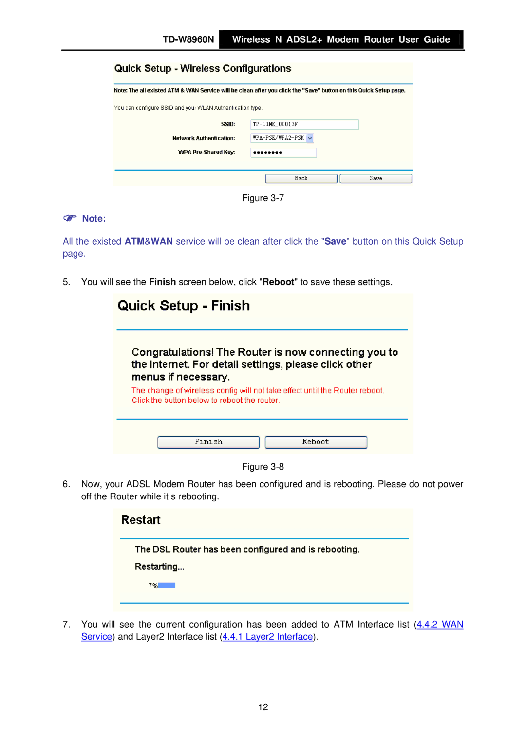 TP-Link manual TD-W8960N Wireless N ADSL2+ Modem Router User Guide 