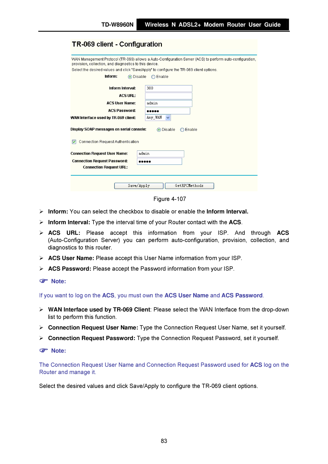 TP-Link manual TD-W8960N Wireless N ADSL2+ Modem Router User Guide 