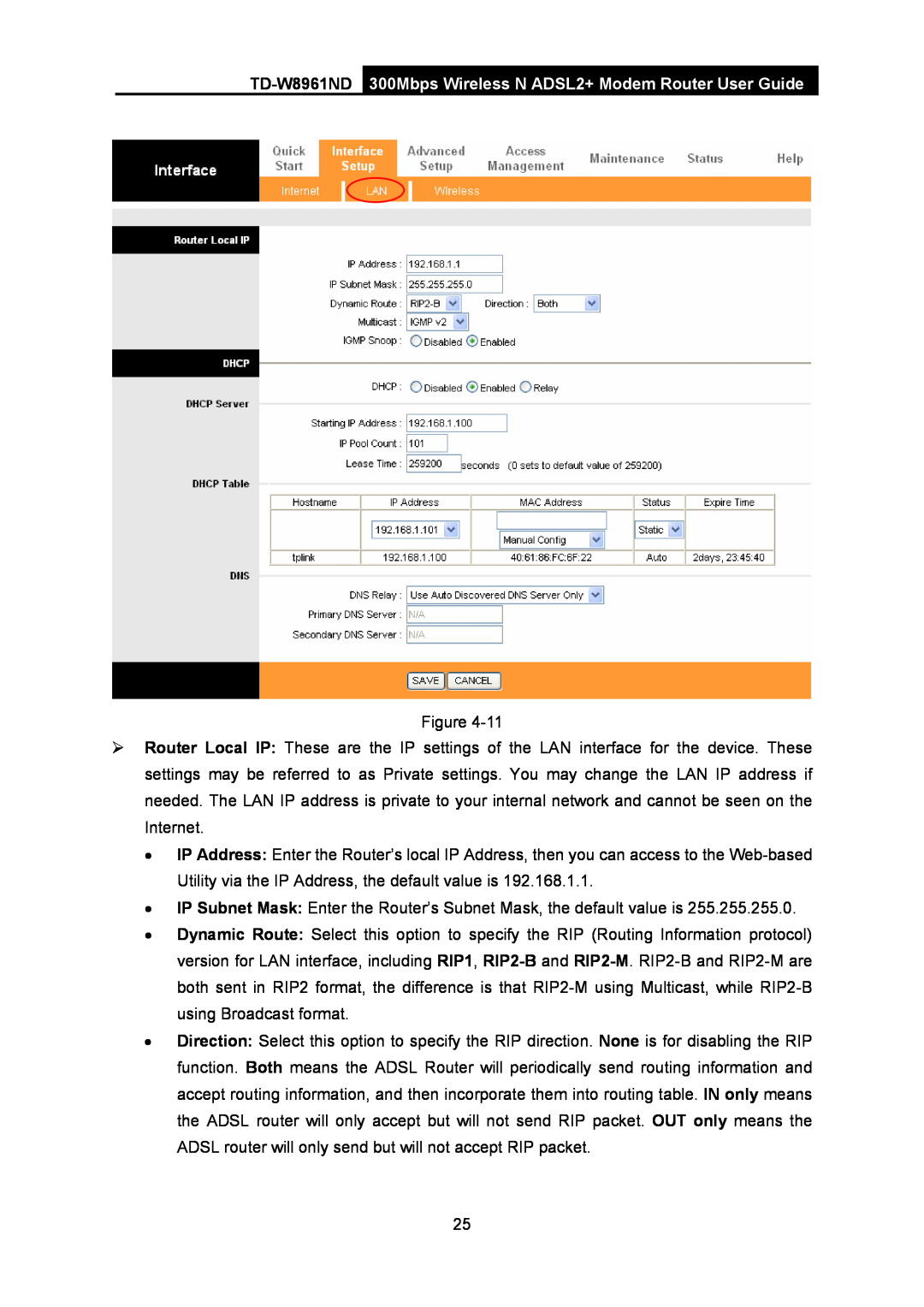 TP-Link td-w8961nd manual TD-W8961ND 300Mbps Wireless N ADSL2+ Modem Router User Guide 