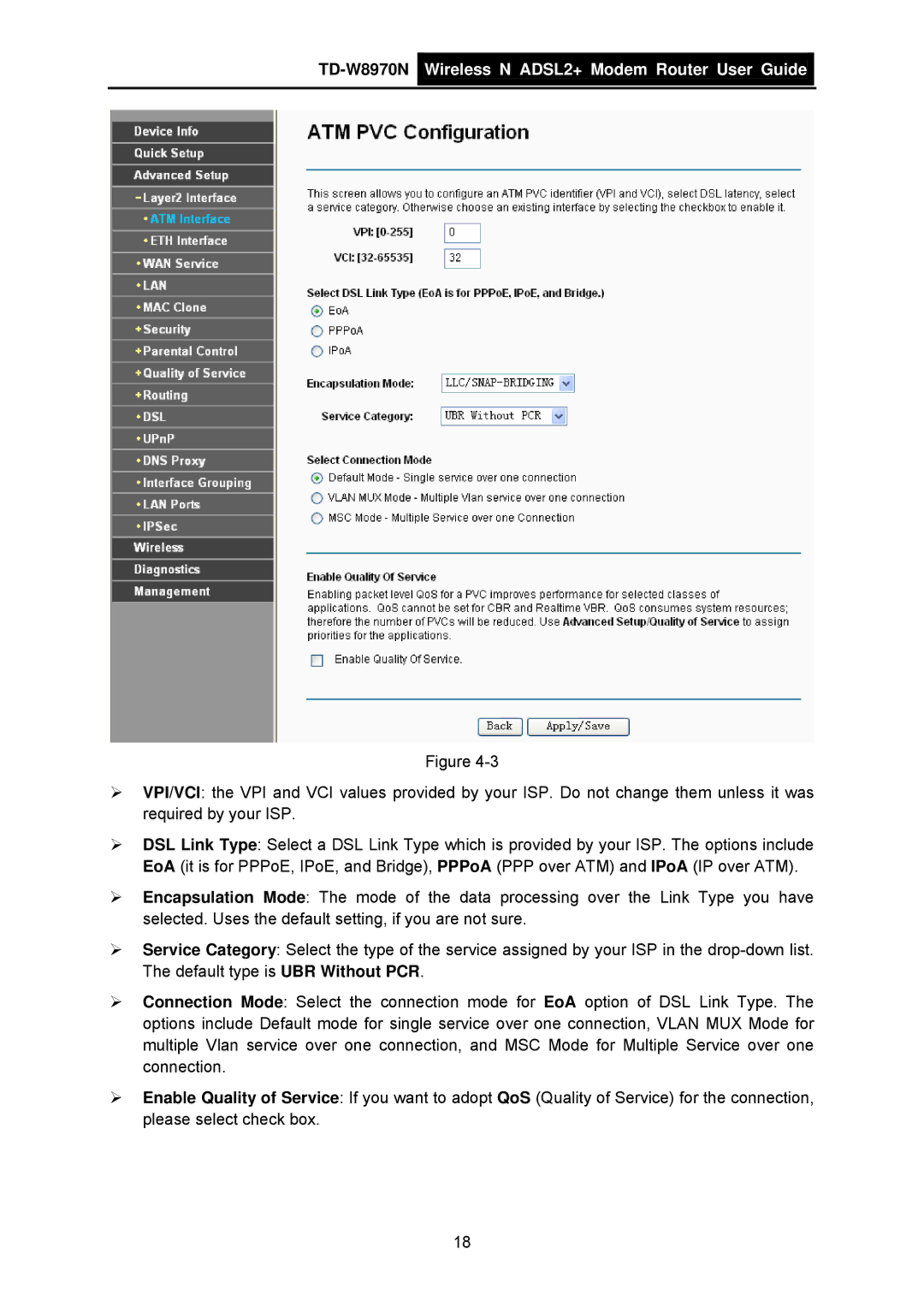 TP-Link manual TD-W8970N Wireless N ADSL2+ Modem Router User Guide 