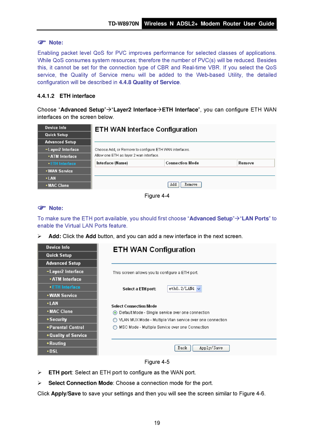 TP-Link manual TD-W8970N Wireless N ADSL2+ Modem Router User Guide 