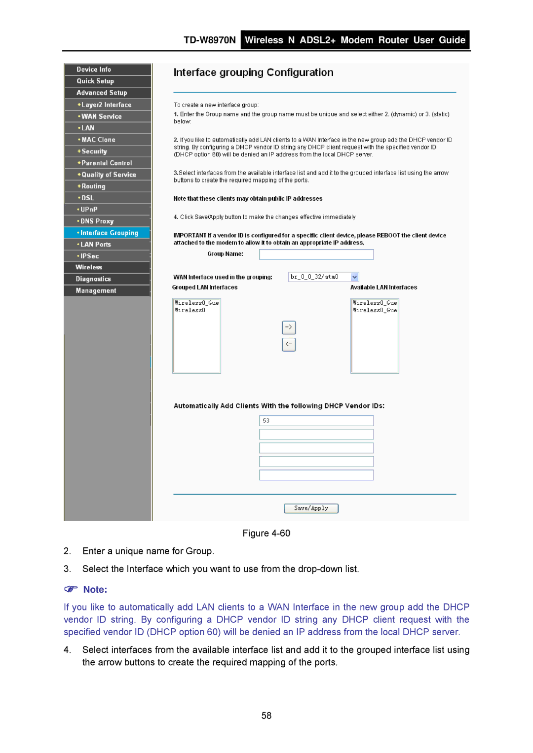 TP-Link manual TD-W8970N Wireless N ADSL2+ Modem Router User Guide 