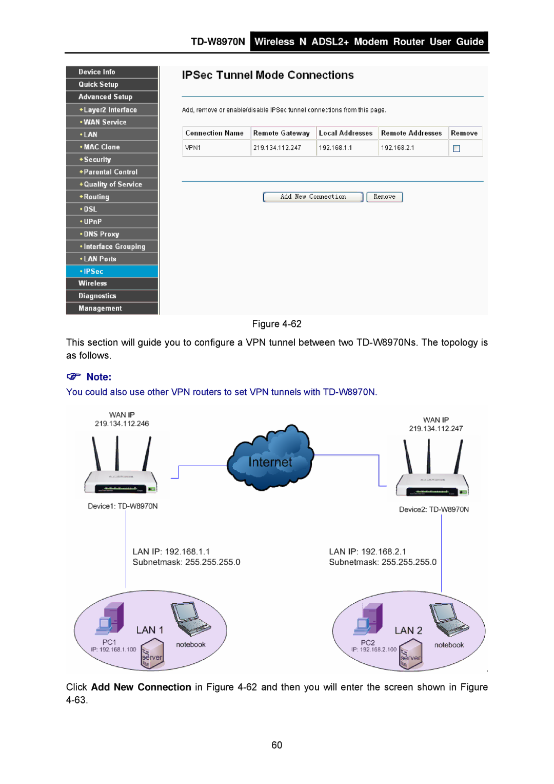 TP-Link manual TD-W8970N Wireless N ADSL2+ Modem Router User Guide 