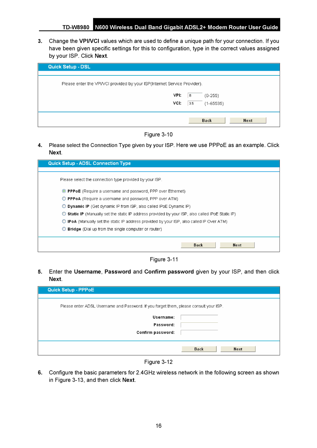 TP-Link TD-W8980 manual 