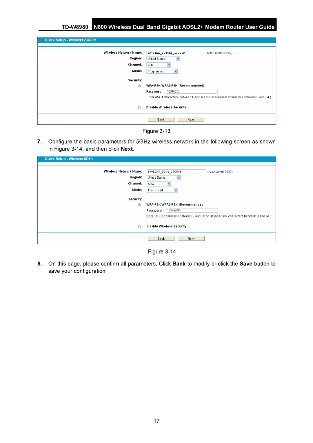 TP-Link TD-W8980 manual 