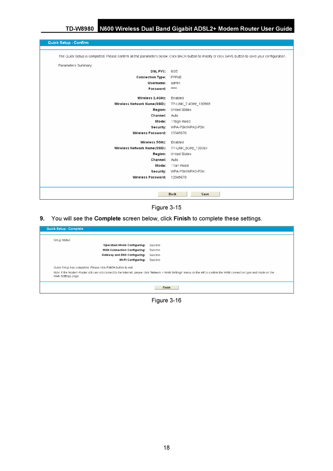 TP-Link TD-W8980 manual 