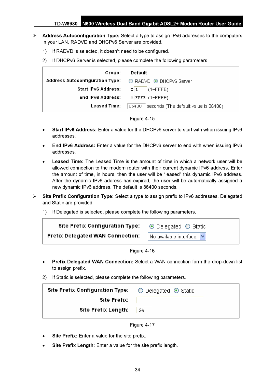 TP-Link TD-W8980 manual 