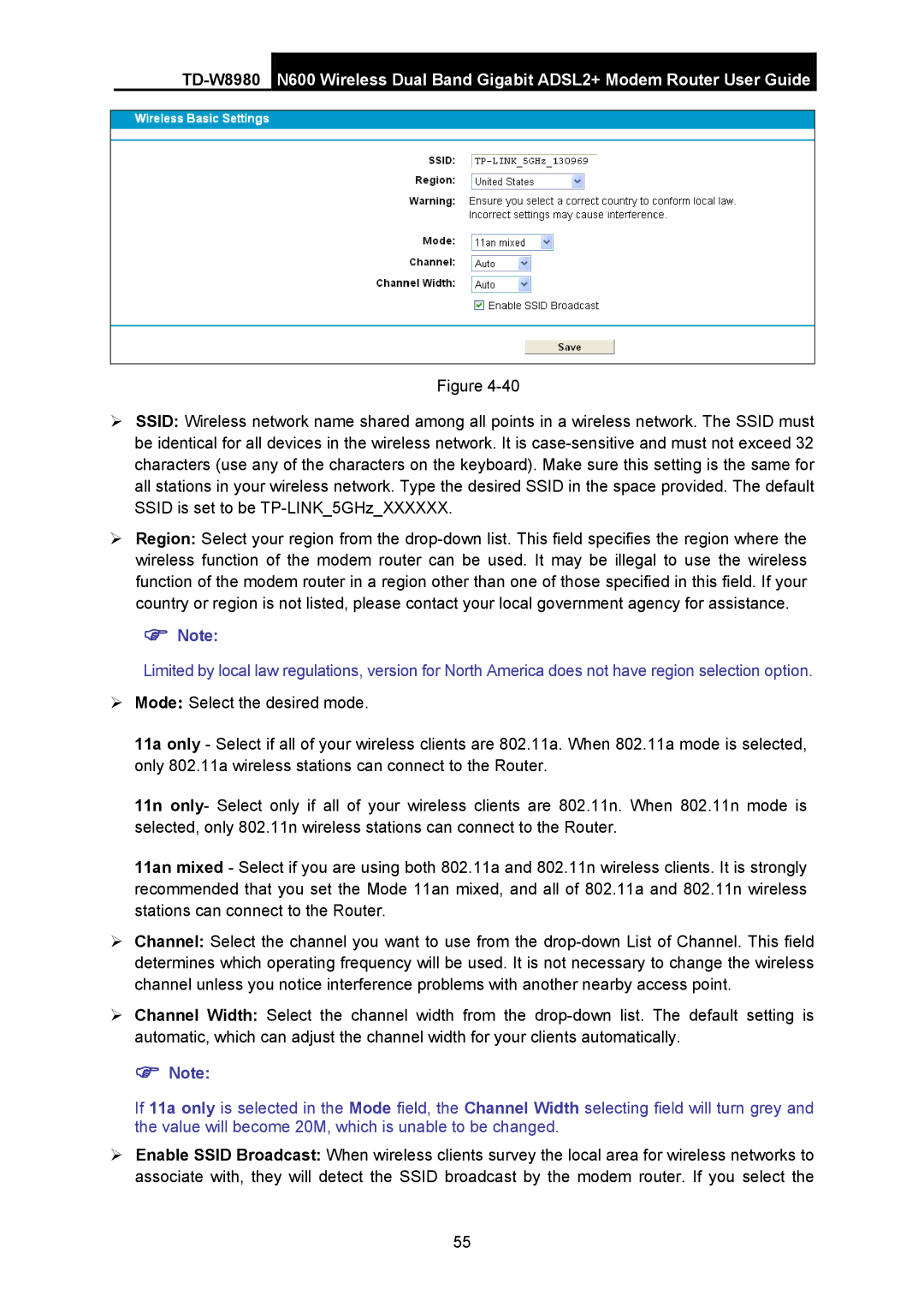 TP-Link TD-W8980 manual 