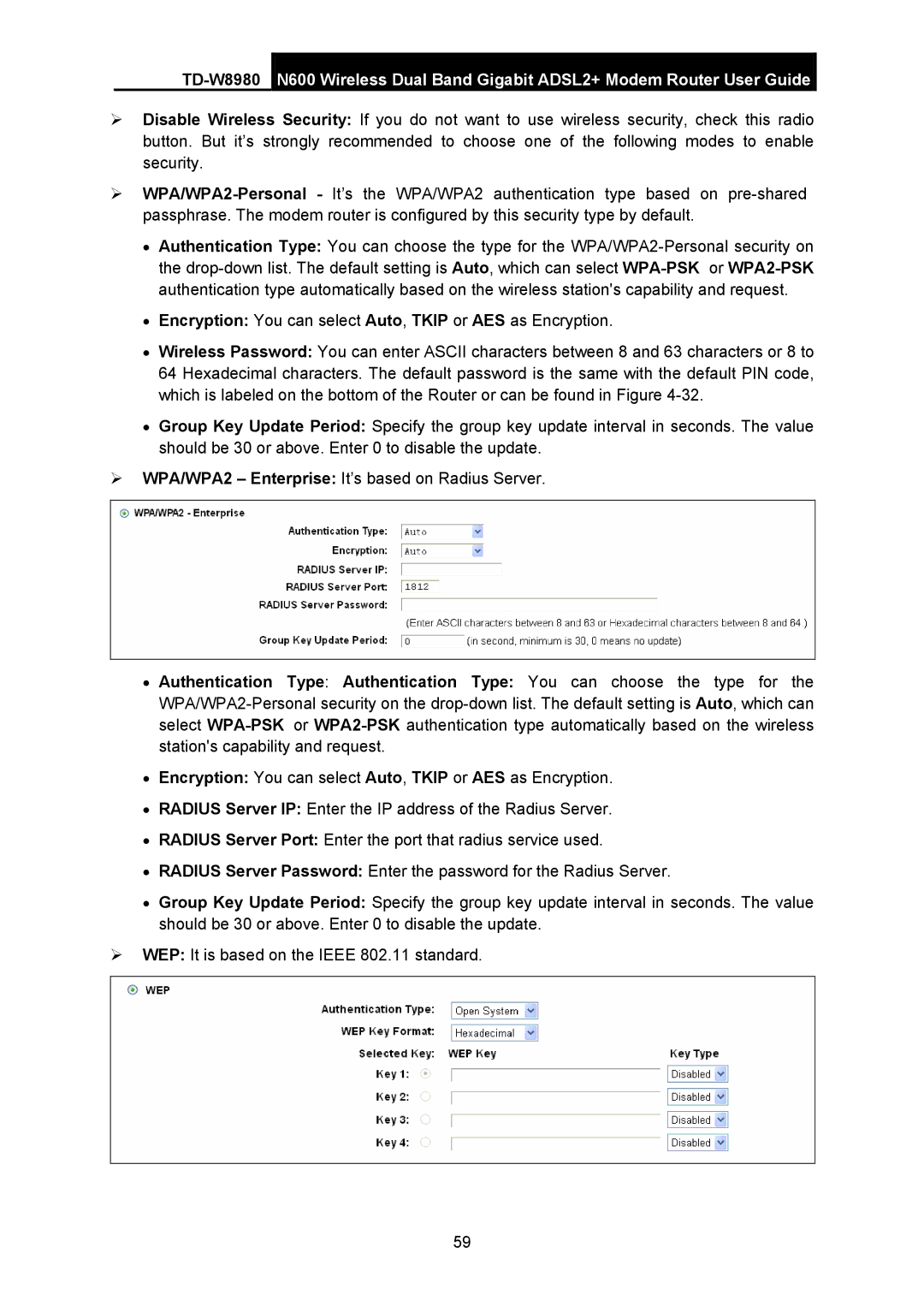 TP-Link TD-W8980 manual 