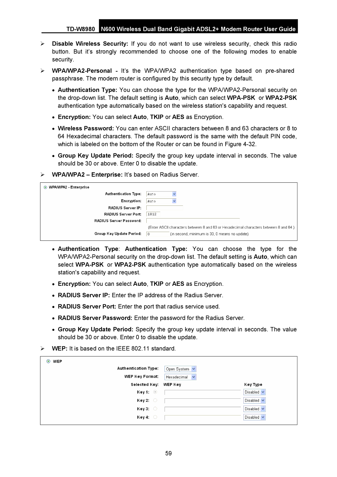 TP-Link TD-W8980 manual 