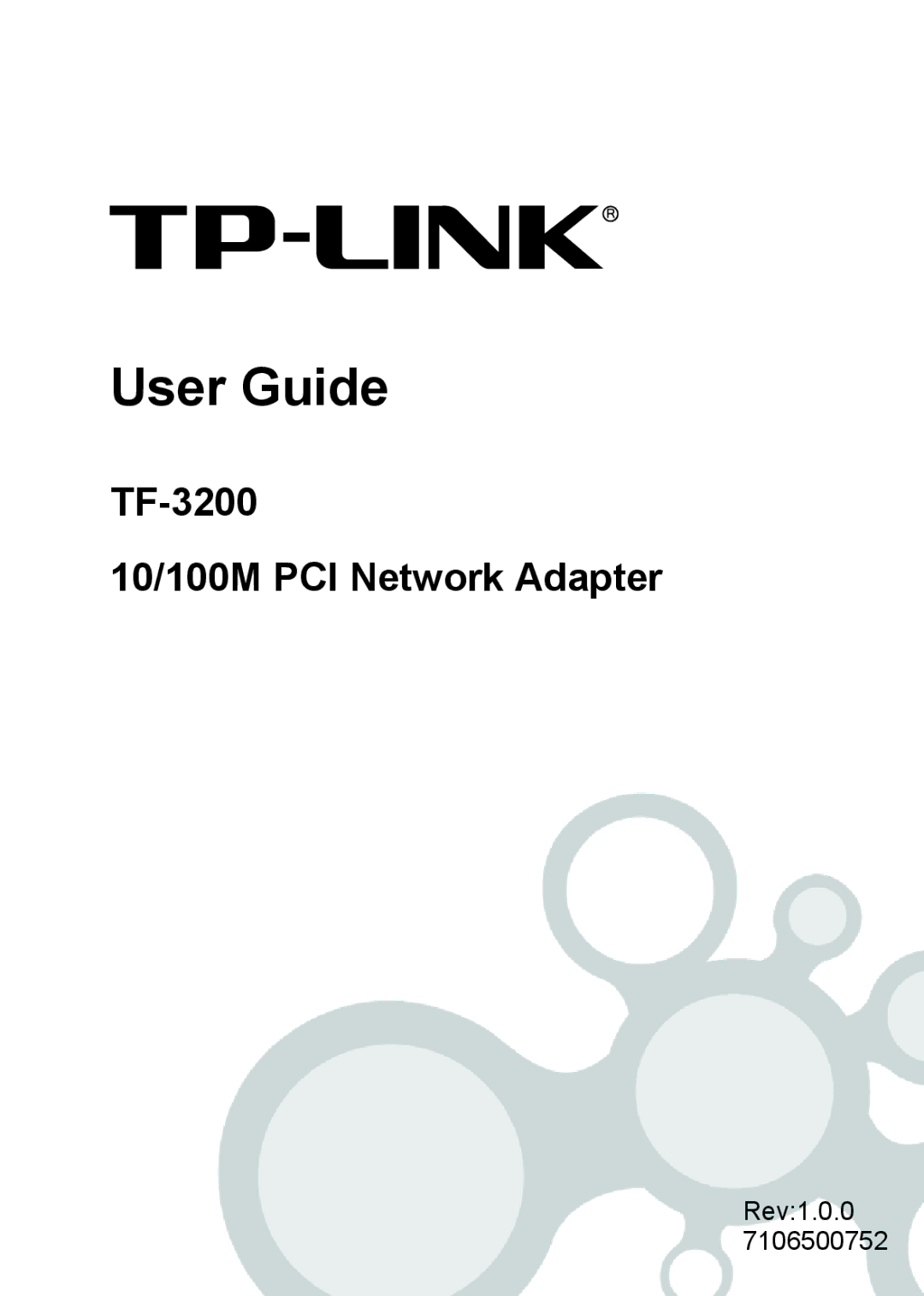 TP-Link TF-3200 manual User Guide 