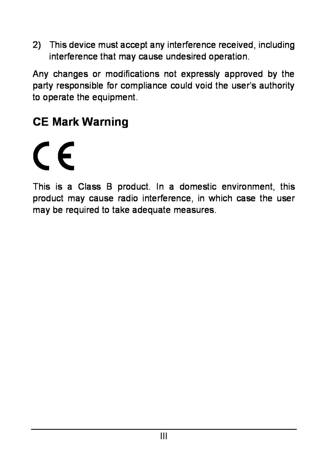 TP-Link TF-3200 manual CE Mark Warning 