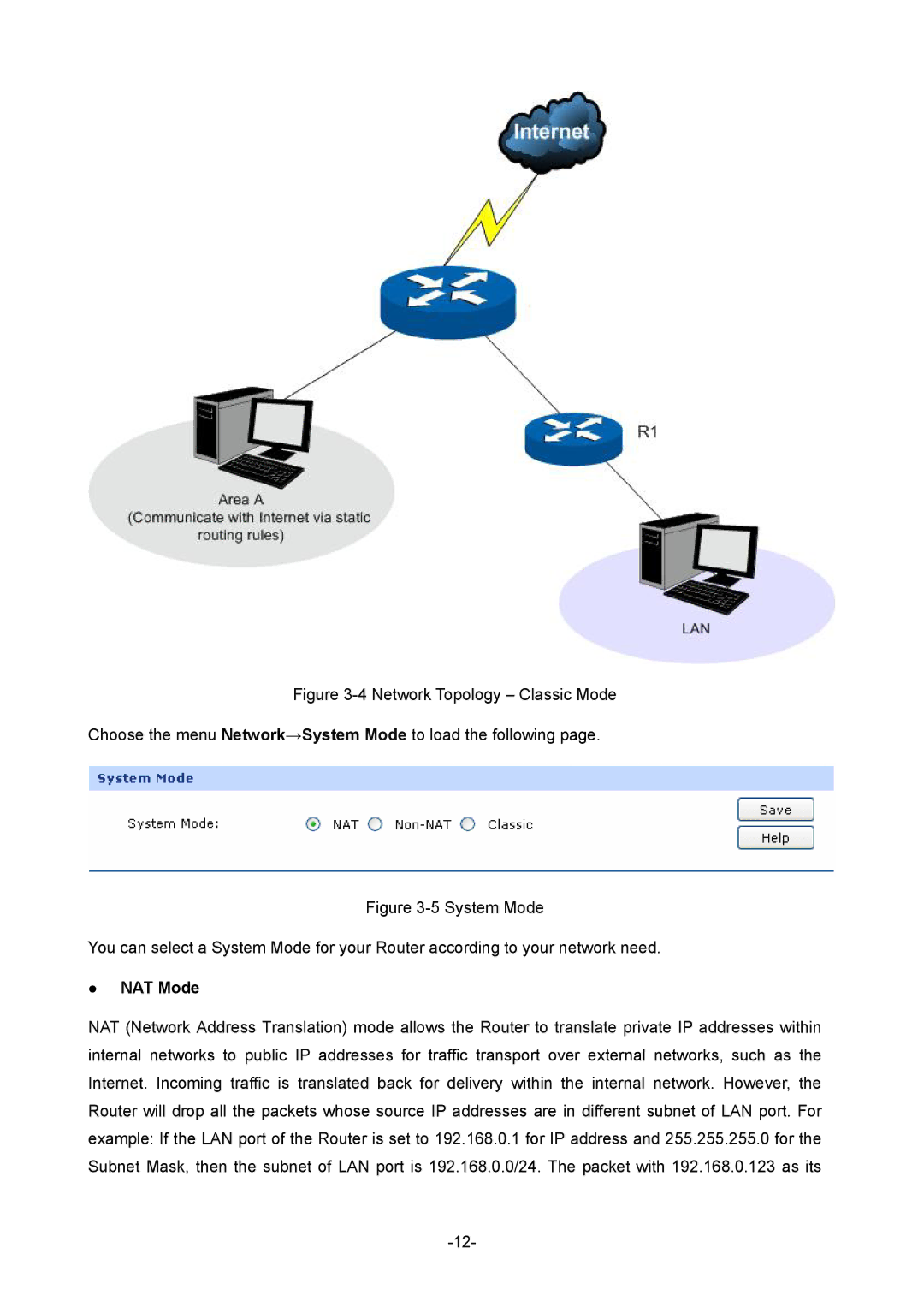 TP-Link TL-ER5120 manual NAT Mode 