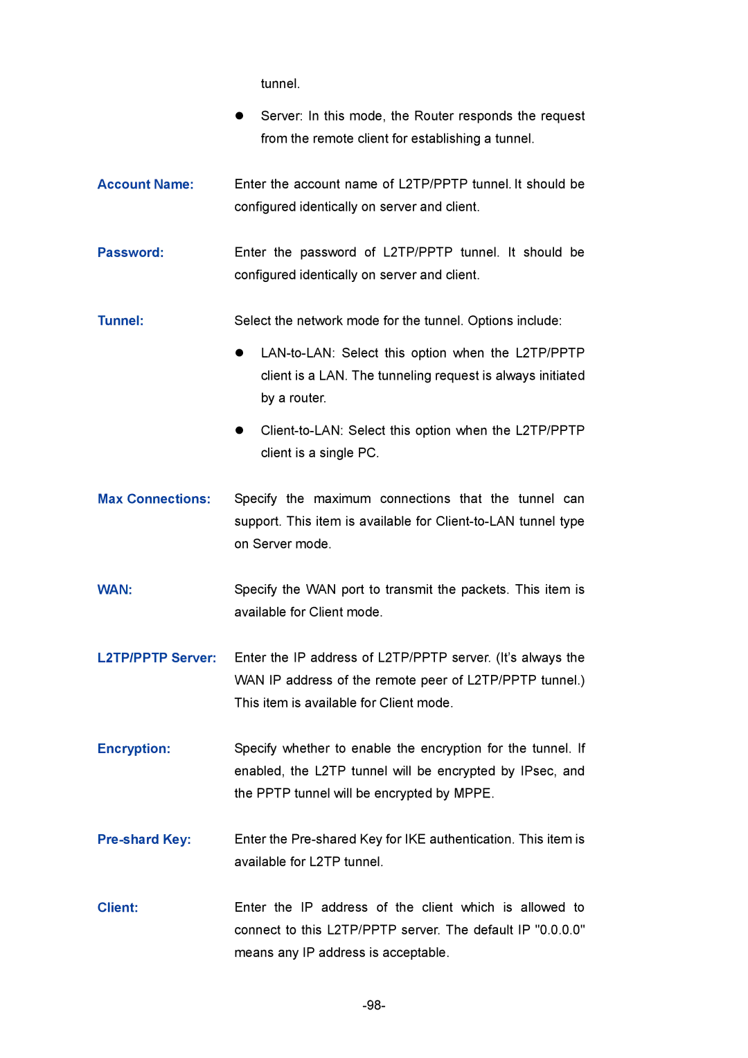 TP-Link TL-ER6120 manual 