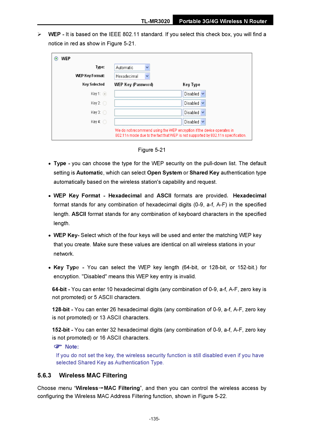 TP-Link TL-MR3020 manual 135 