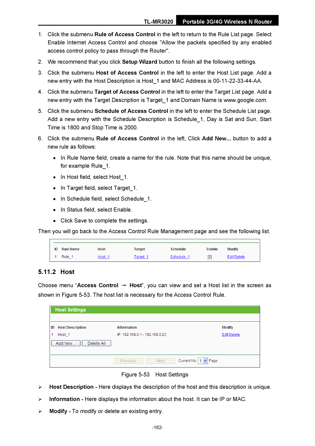 TP-Link TL-MR3020 manual 162 