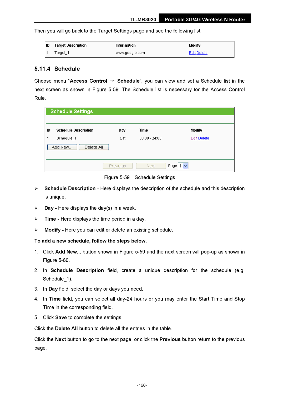 TP-Link TL-MR3020 manual 166 