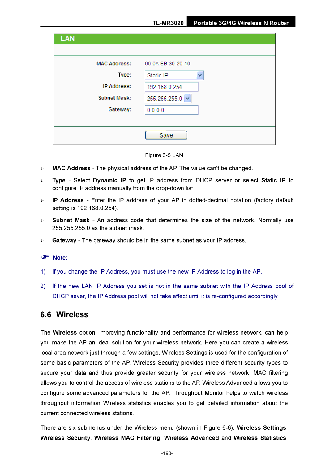 TP-Link TL-MR3020 manual Lan 