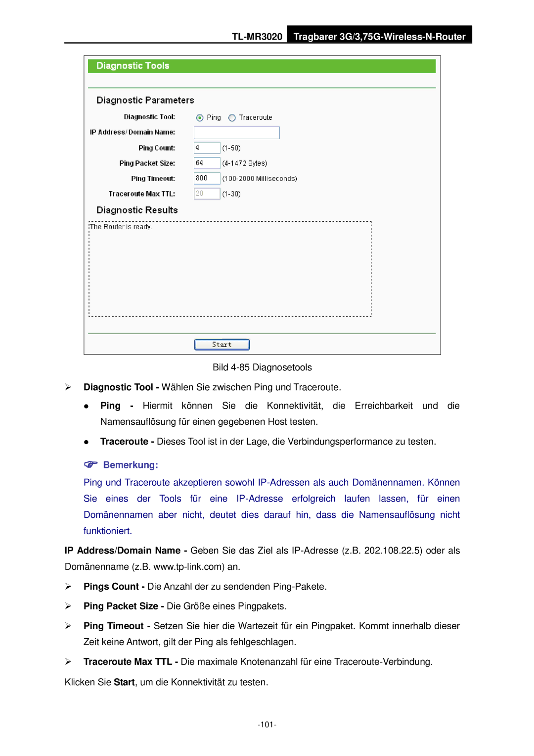 TP-Link TL-MR3020 manual 101 