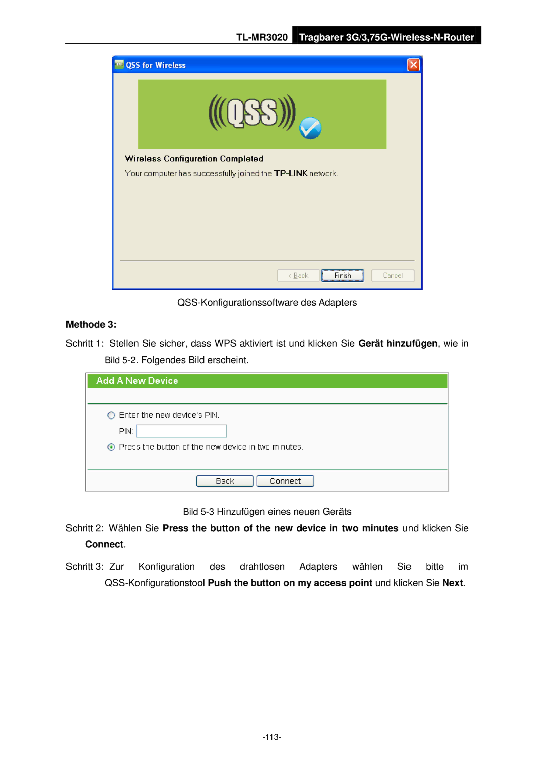 TP-Link TL-MR3020 manual 113 