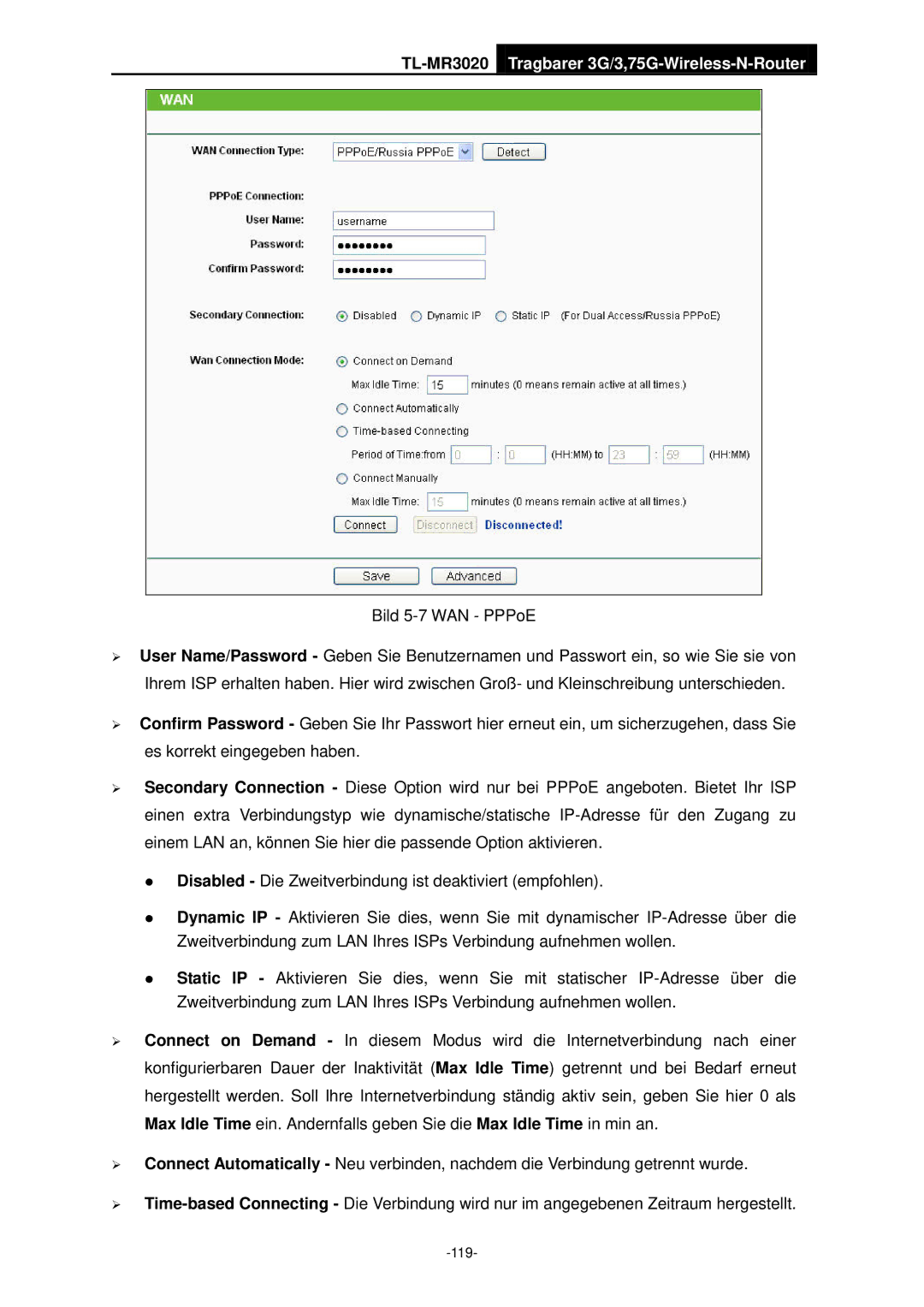 TP-Link TL-MR3020 manual 119 