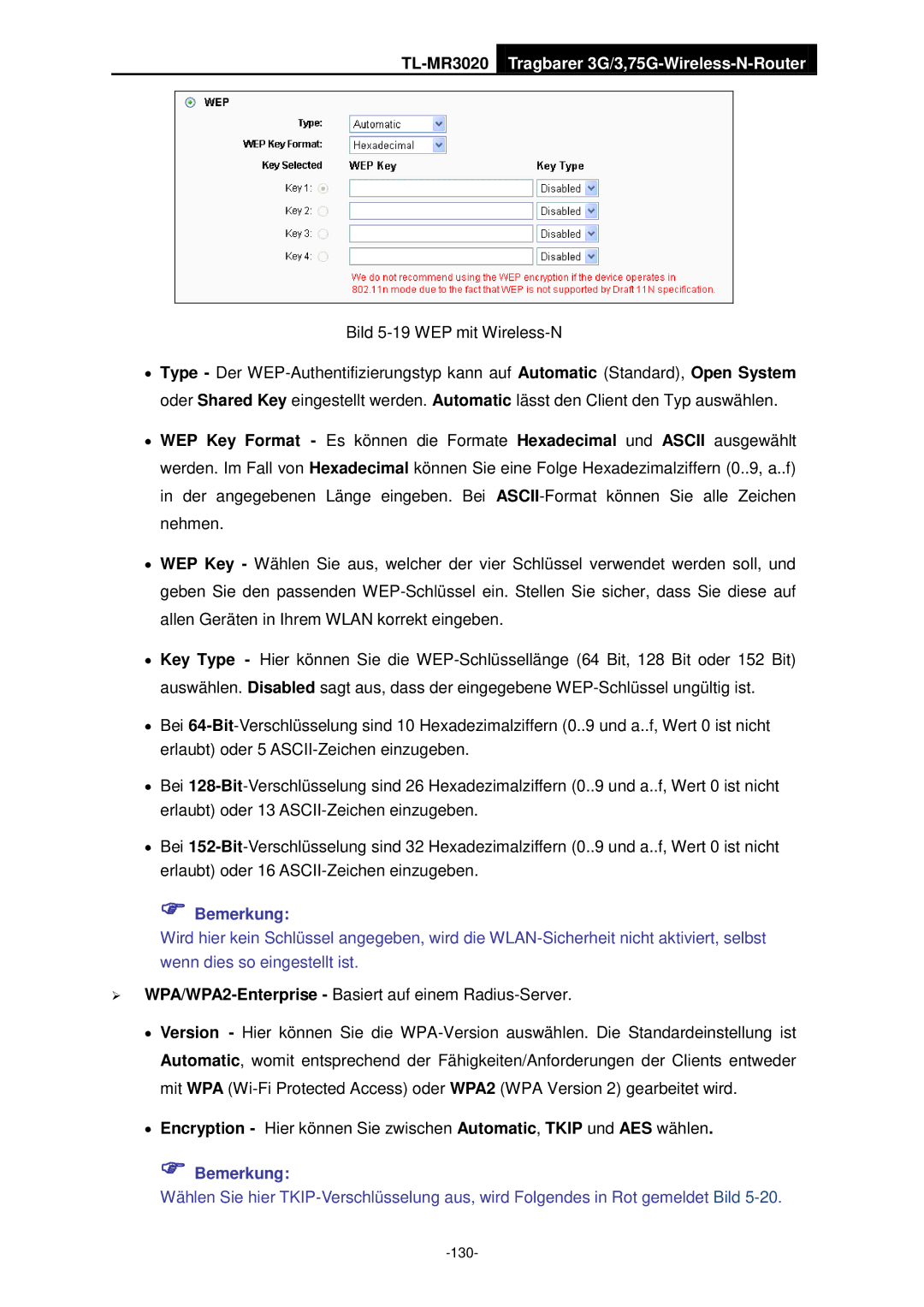 TP-Link TL-MR3020 manual 130 