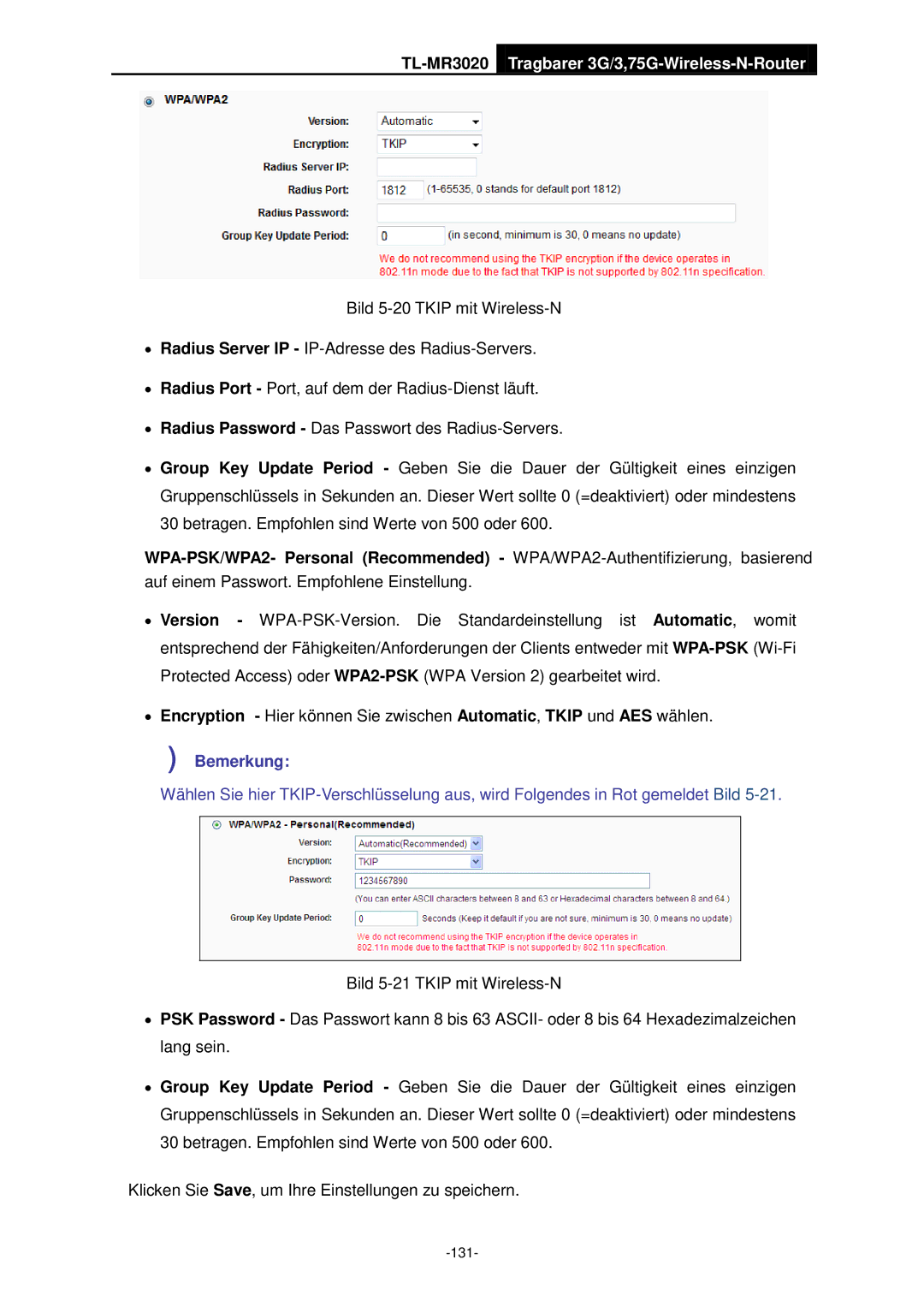 TP-Link TL-MR3020 manual 131 