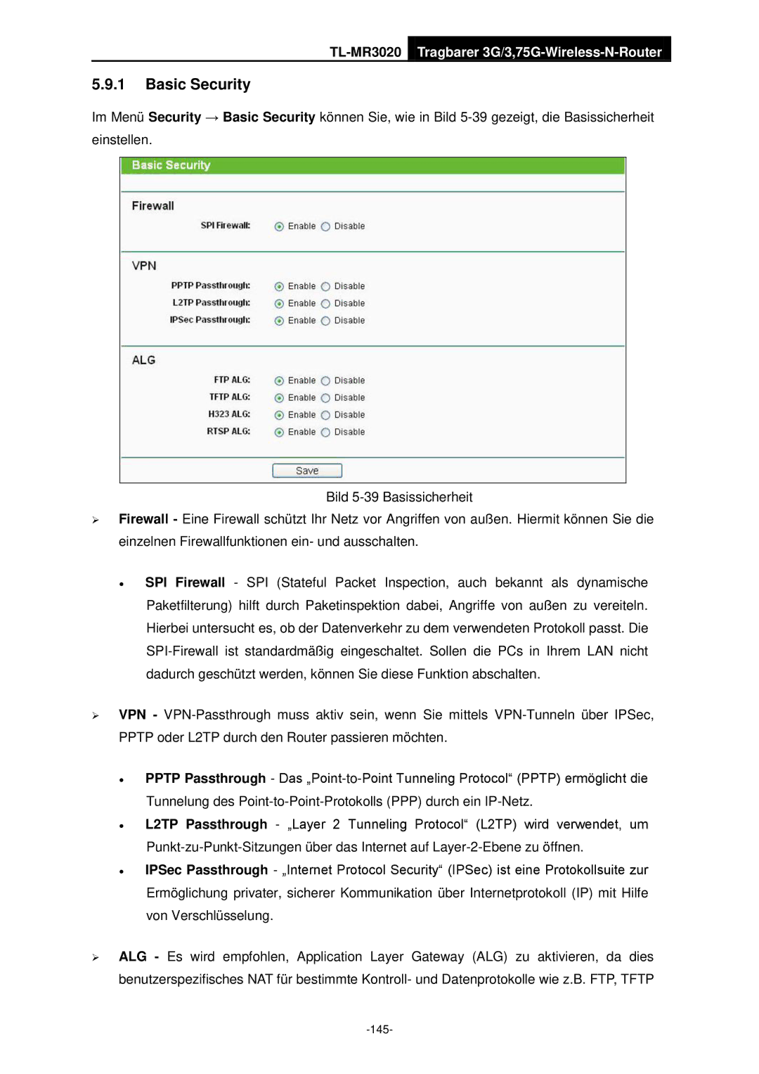 TP-Link TL-MR3020 manual 145 