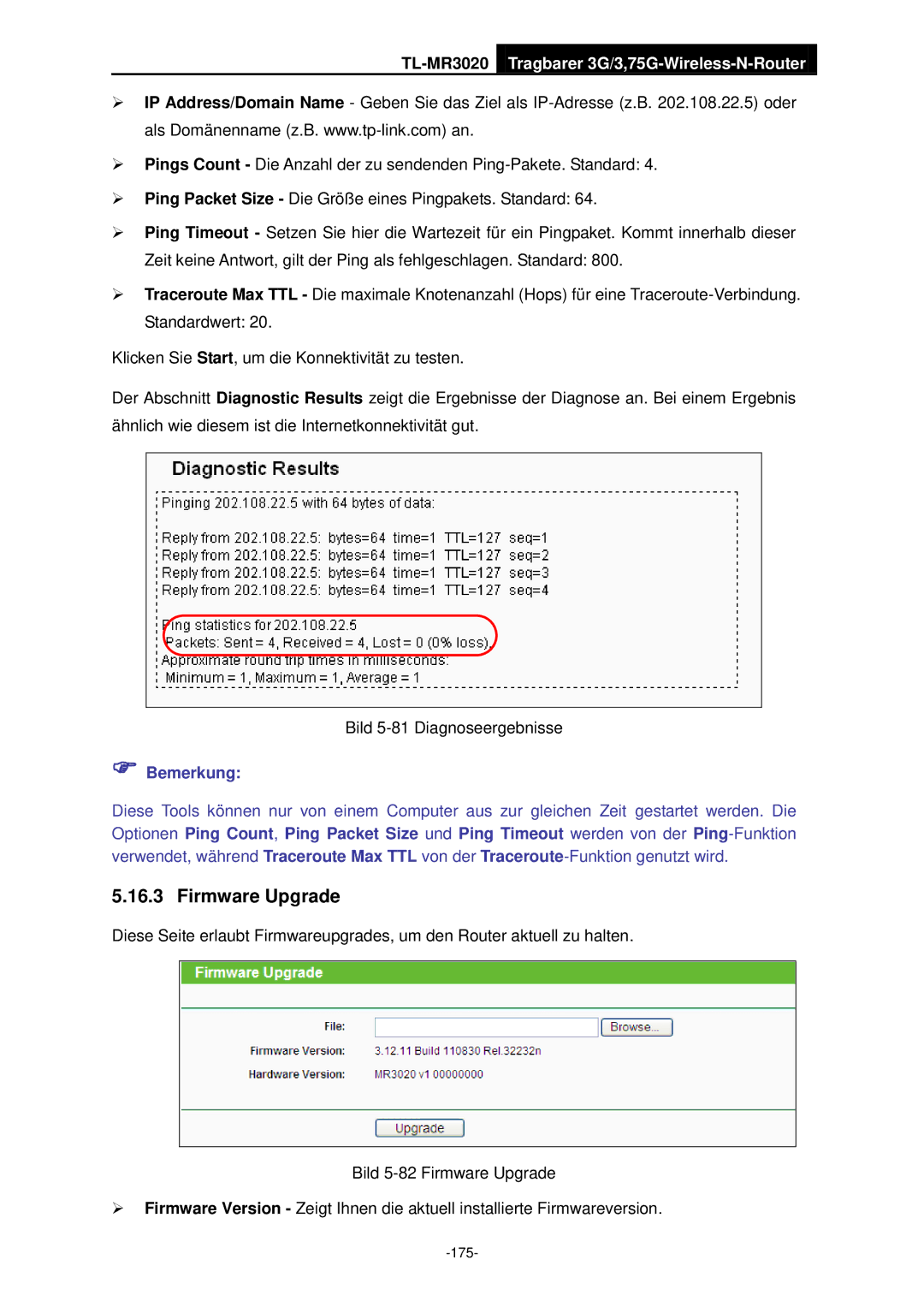 TP-Link TL-MR3020 manual 175 