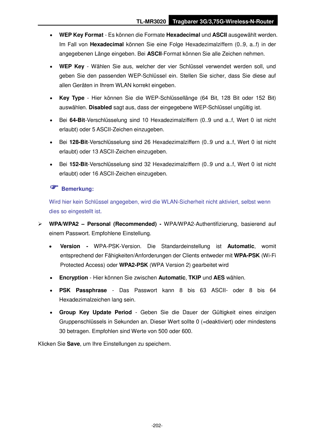 TP-Link TL-MR3020 manual 202 