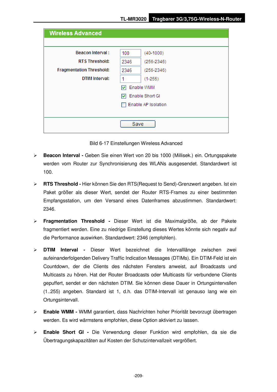 TP-Link TL-MR3020 manual 209 