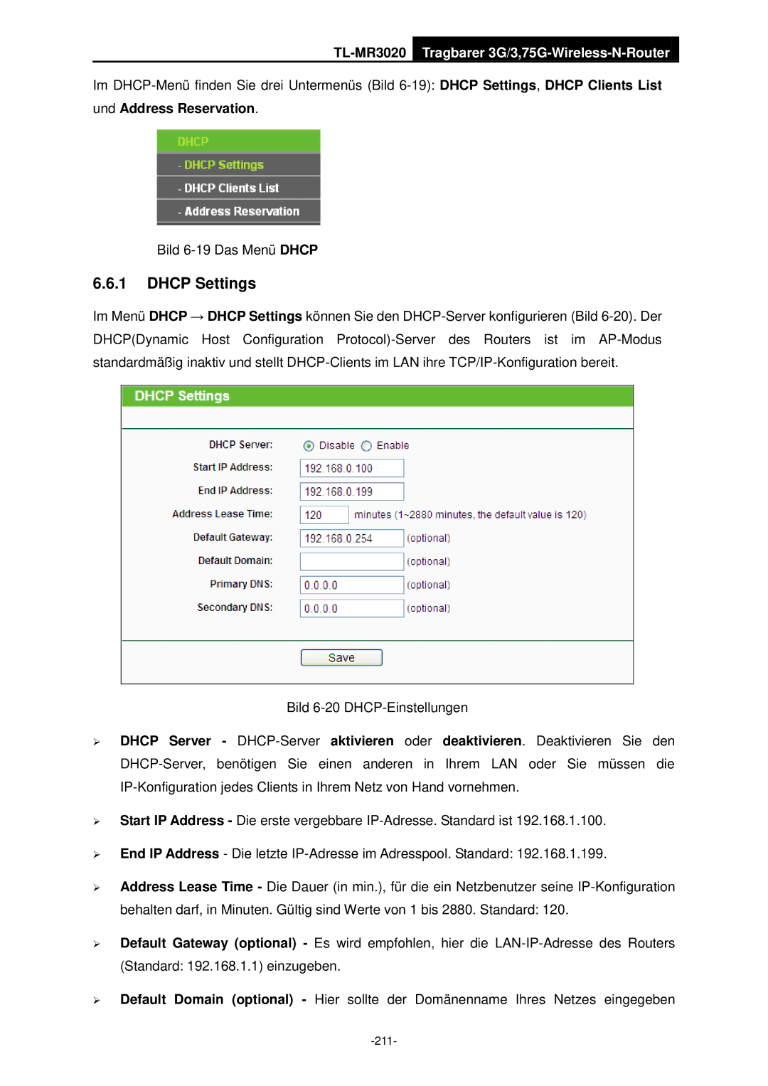 TP-Link TL-MR3020 manual 211 