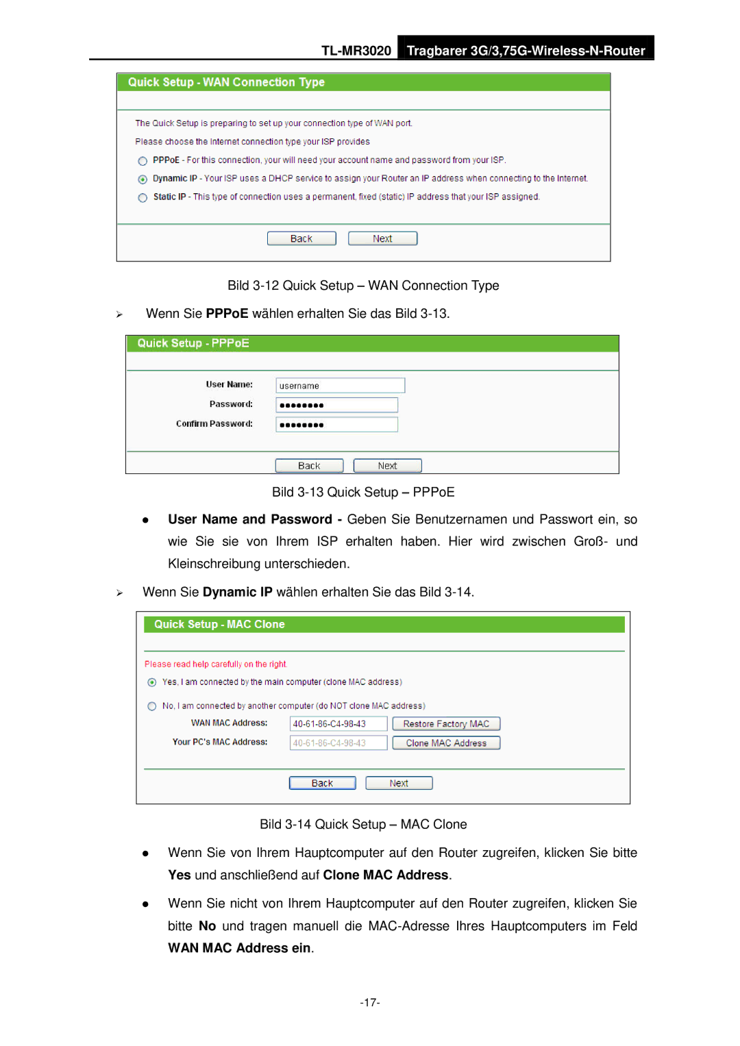 TP-Link manual TL-MR3020 Tragbarer 3G/3,75G-Wireless-N-Router 