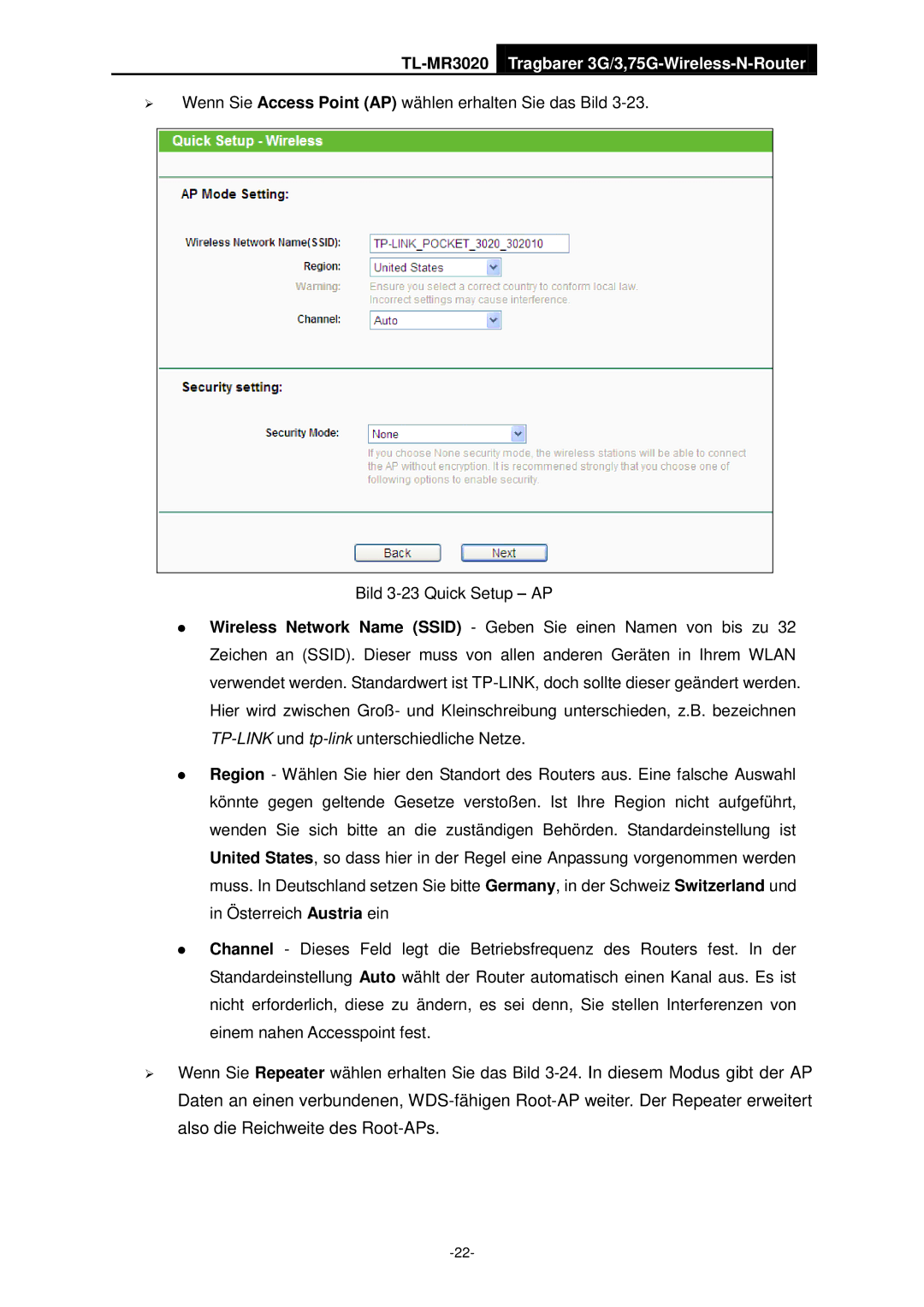 TP-Link manual TL-MR3020 Tragbarer 3G/3,75G-Wireless-N-Router 