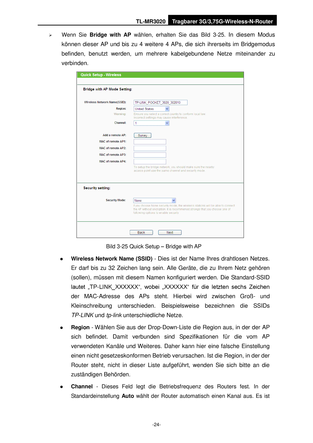 TP-Link manual TL-MR3020 Tragbarer 3G/3,75G-Wireless-N-Router 