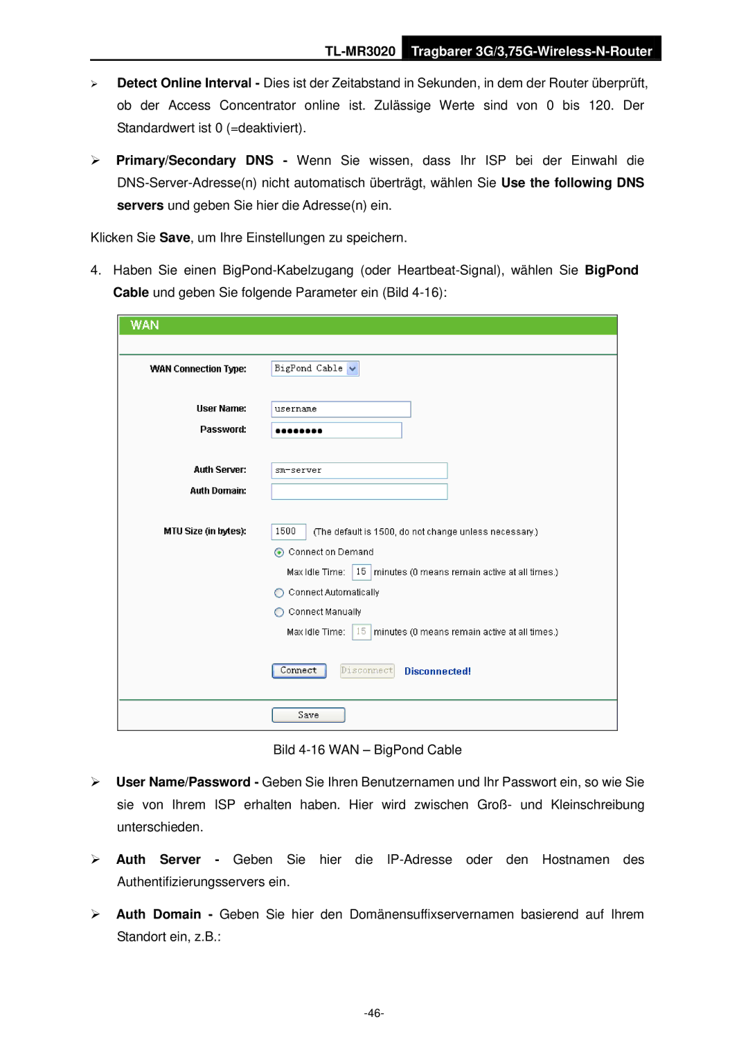 TP-Link manual TL-MR3020 Tragbarer 3G/3,75G-Wireless-N-Router 