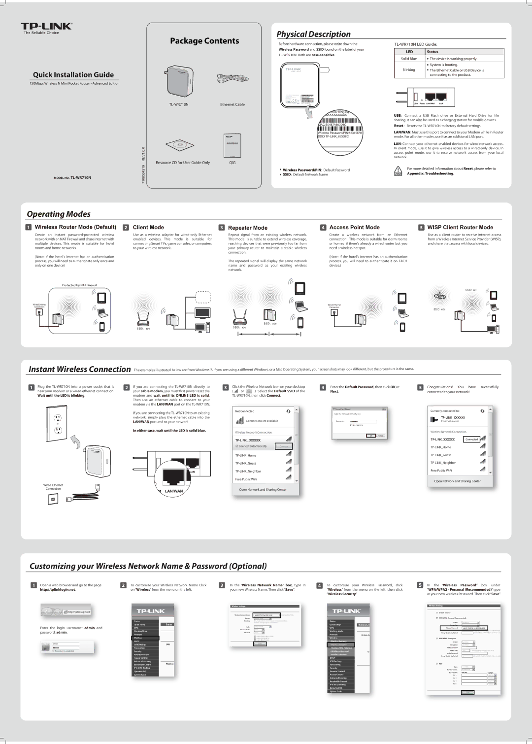 TP-Link TL-MR7HN appendix Physical Description 