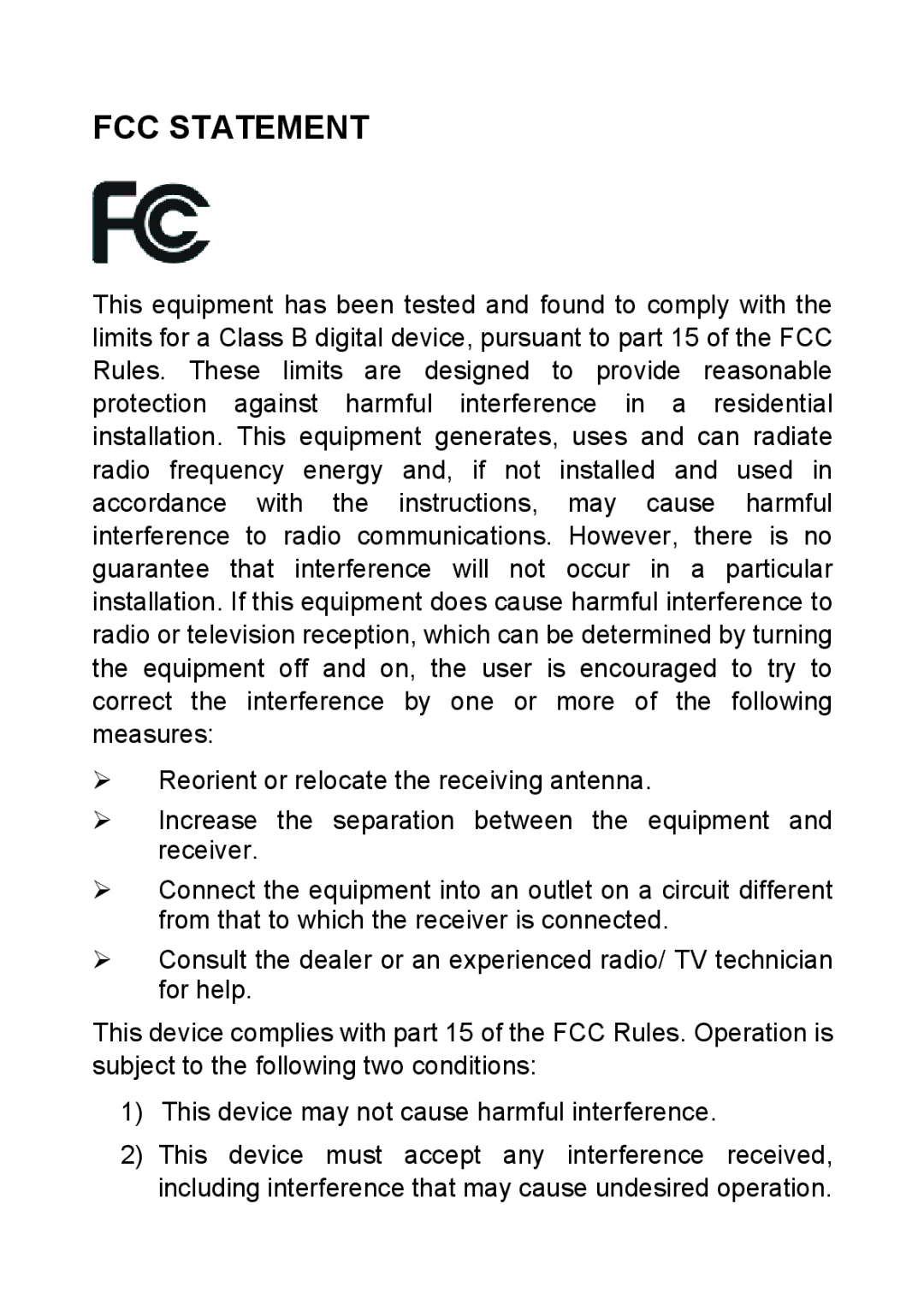 TP-Link TL-POE10R manual FCC Statement 